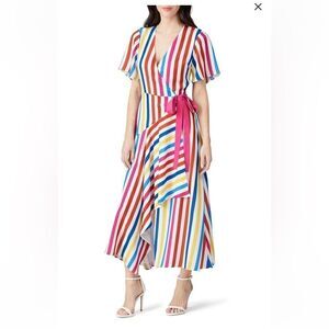 Color me Courtney Tara wrap dress
